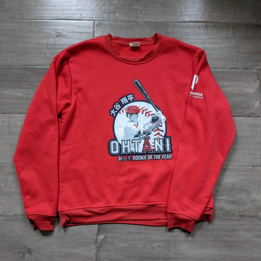 Los Angeles Angels Shohei Ohtani Rookie of Year Sweatshirt XL